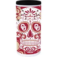 Oklahoma Sooners Dia Stainless Steel 12oz. Slim Can Cooler