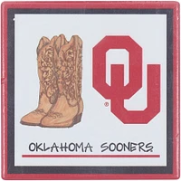 Ensemble de quatre sous-verres Oklahoma Sooners