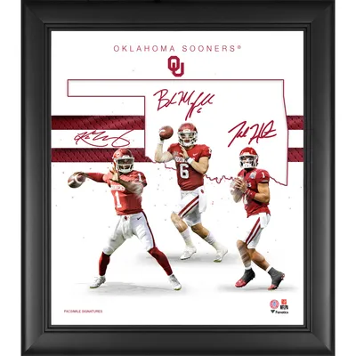 Lids Kyler Murray Oklahoma Sooners Fanatics Authentic Framed 15 x