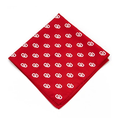 Oklahoma Sooners Kerchief Pocket Square