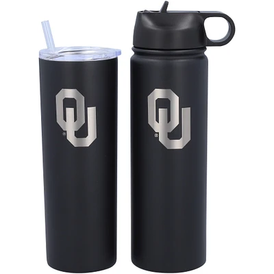 Coffret cadeau gobelet et bouteille Oklahoma Sooners