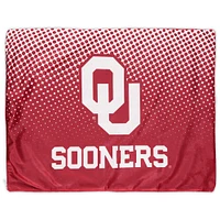 Lot de deux protège-oreillers Oklahoma Sooners en peluche à pois