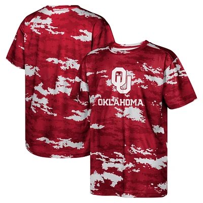 T-shirt de match préscolaire Crimson Oklahoma Sooners