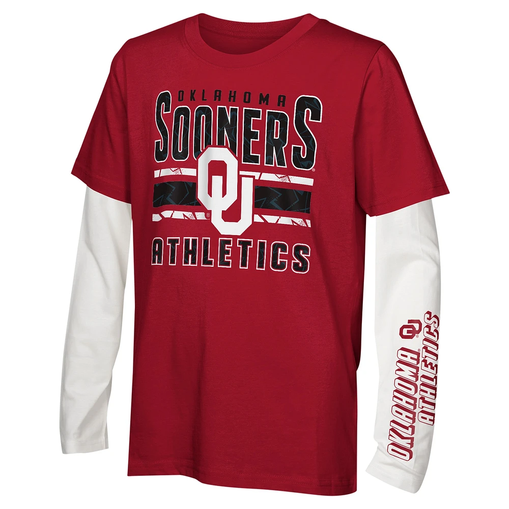 Ensemble de t-shirts the Mix pour enfants d'âge préscolaire des Oklahoma Sooners