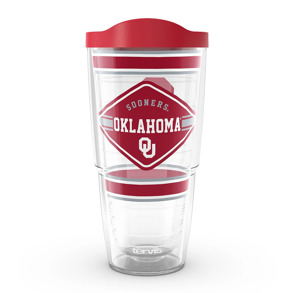 Tervis Oklahoma Sooners 24oz. Premier gobelet classique à cordes