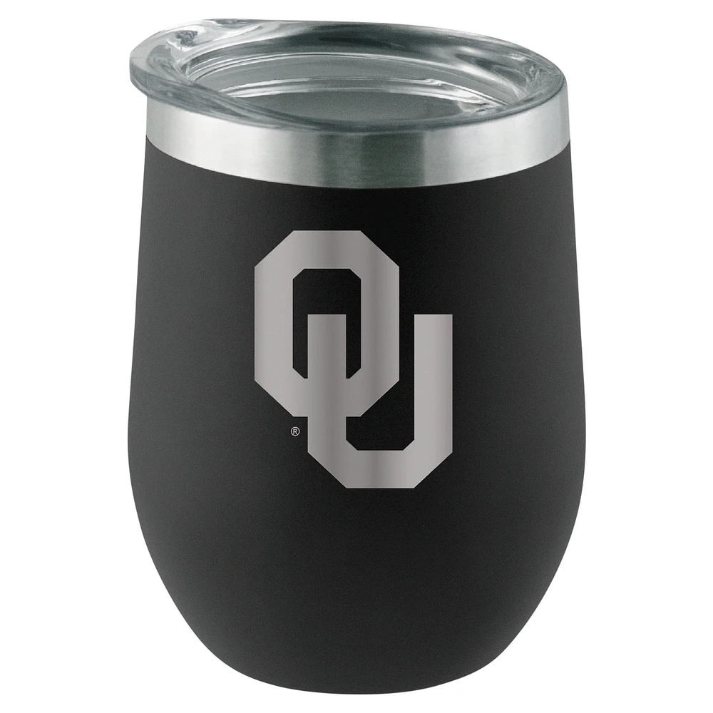 The Memory Company Oklahoma Sooners 16oz. Stainless Steel Stemless Tumbler