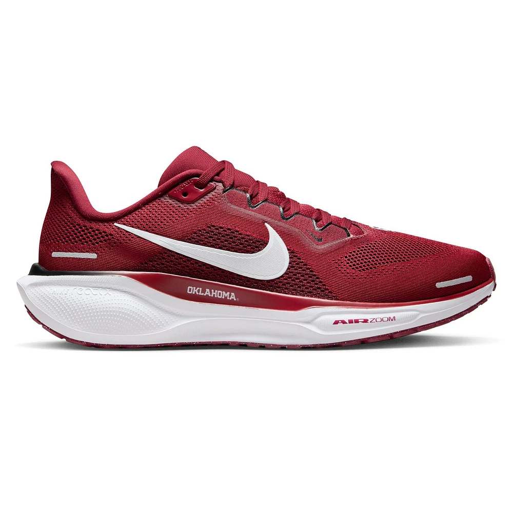 Unisex Nike Crimson Oklahoma Sooners Zoom Pegasus 41 Running Shoes