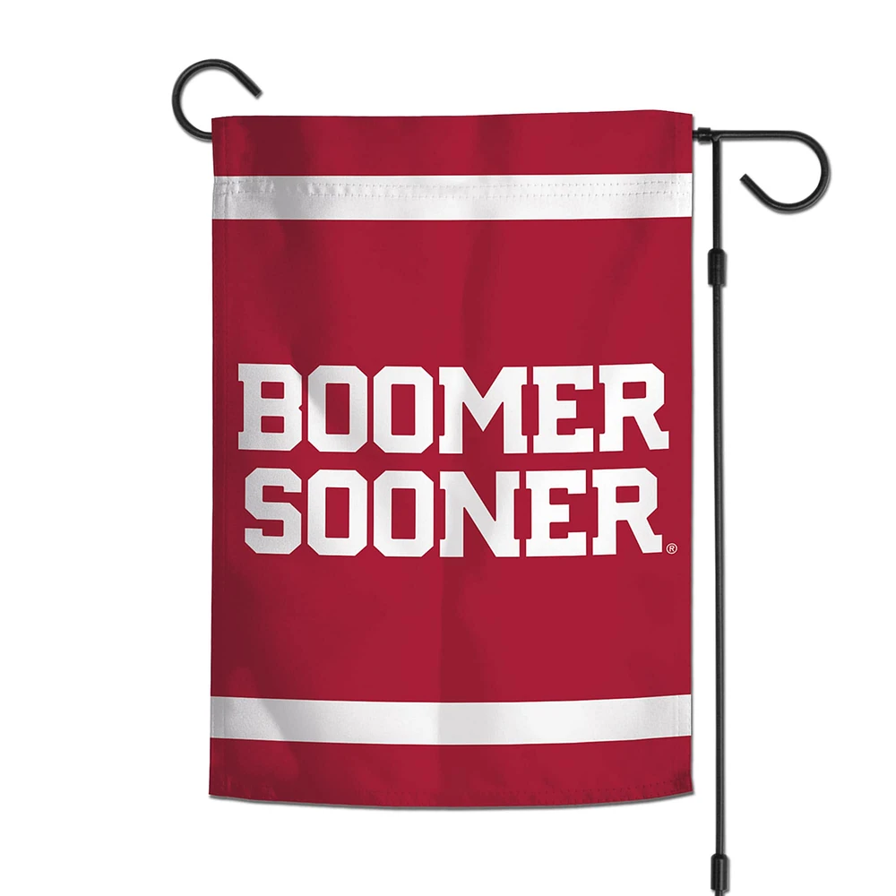 WinCraft Oklahoma Sooners 12'' x 18'' Drapeau de jardin de l'équipe préférée