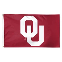 WinCraft Oklahoma Sooners 3' x 5' Primary Logo Single-Sided Flag