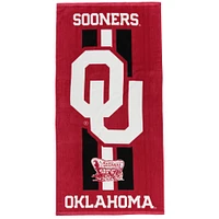 Serviette de plage en fibre WinCraft Oklahoma Sooners 30" x 60"