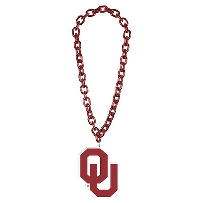 WinCraft Oklahoma Sooners Collier avec logo à grande chaîne