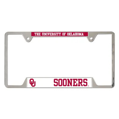 Oklahoma Sooners WinCraft License Plate Frame