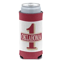 WinCraft Oklahoma Sooners Only1 12oz. Slim Can Cooler