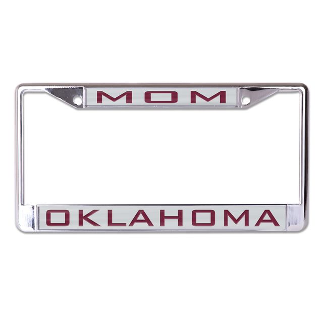 Cadre de plaque d'immatriculation WinCraft Oklahoma Sooners S/L Mom