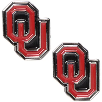 Oklahoma Sooners WinCraft Team Post Earrings