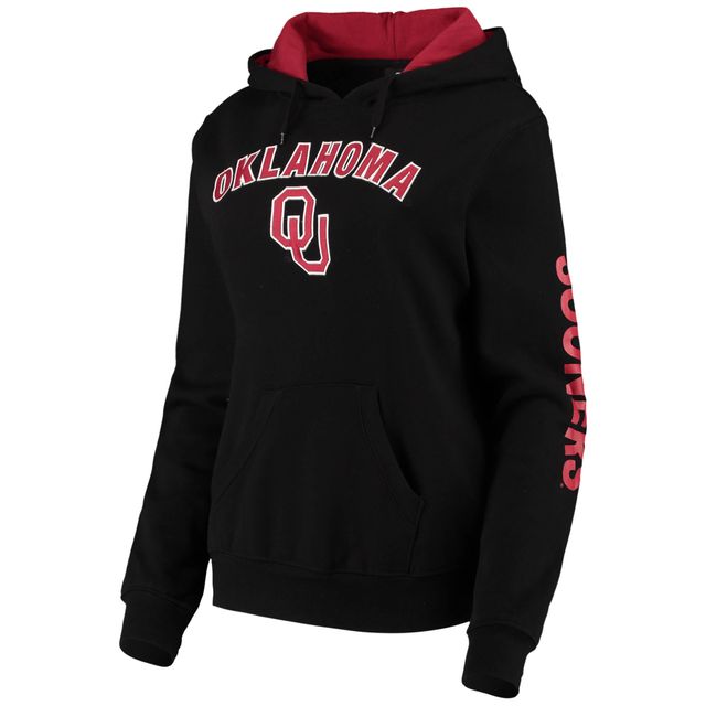 Sweat à capuche Colosseum Oklahoma Sooners Loud and Proud noir pour femme