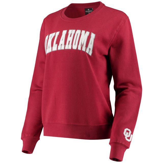 Sweat Colosseum Crimson Oklahoma Sooners Campanile pour femme