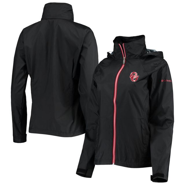 Veste à capuche Columbia Sooners Switchback entièrement zippée pour femme, Columbia, noir