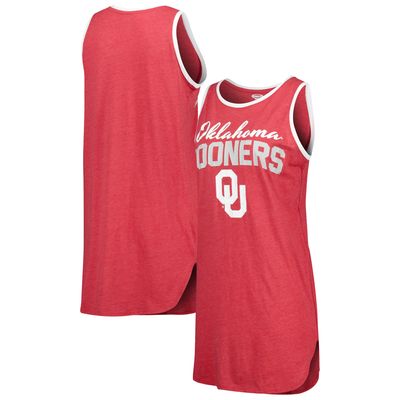 Women's Concepts Sport Crimson Oklahoma Sooners Tank Nightshirt