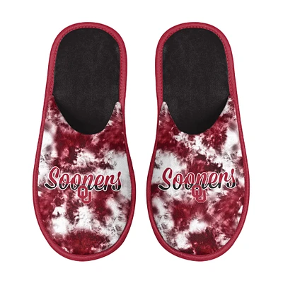 Women's FOCO Oklahoma Sooners Team Scuff Slide Slippers