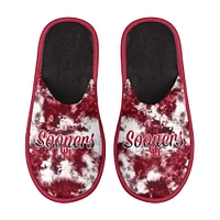 Chaussons FOCO Oklahoma Sooners Team Scuff pour femme