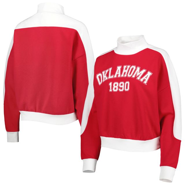 Sweat-shirt Gameday Couture Crimson Oklahoma Sooners pour femme