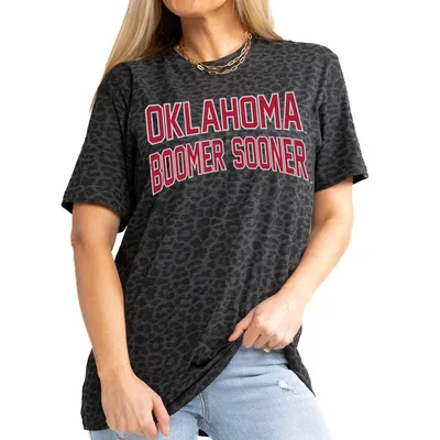 Oklahoma Sooners Gameday Couture Women's Fan Favorite Leopard T-Shirt