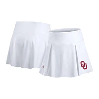 Jupe de tennis Jordan Brand blanche Performance pour femme avec short Oklahoma Sooners