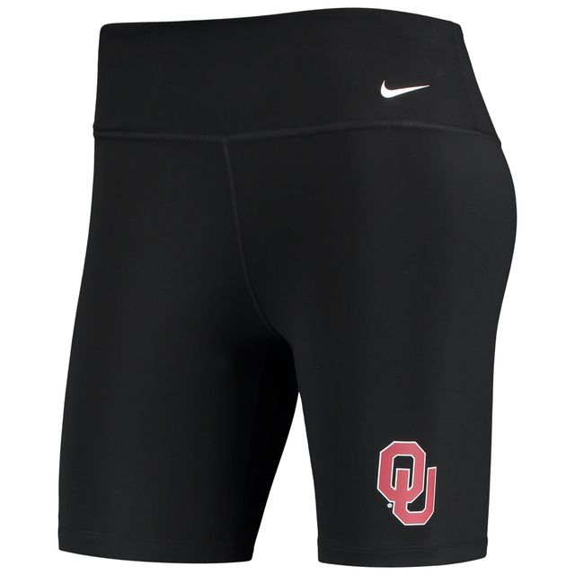 Short Oklahoma Sooners Biker Performance Nike noir pour femme