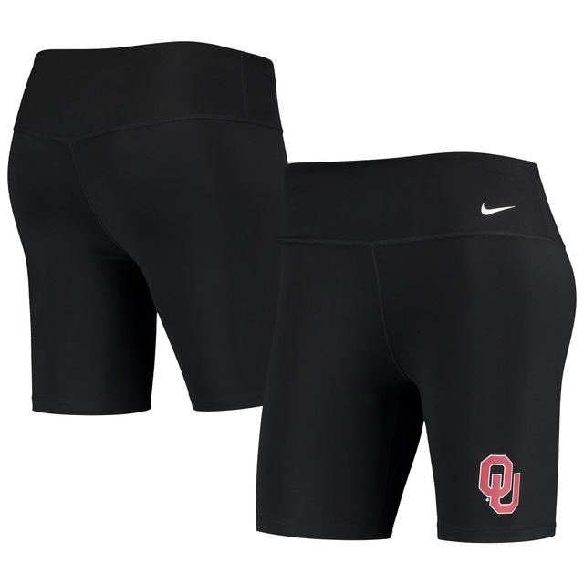 Short Oklahoma Sooners Biker Performance Nike noir pour femme