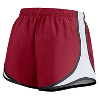 Women's Nike Crimson Oklahoma Sooners Spring Break Tempo Performance Shorts