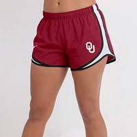 Women's Nike Crimson Oklahoma Sooners Spring Break Tempo Performance Shorts