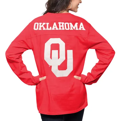 Oklahoma Sooners Women's Win The Day Long Sleeve T-Shirt - White