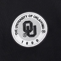 Women's Pro Standard  Black Oklahoma Sooners Pearl Cropped Pullover Sweatshirt