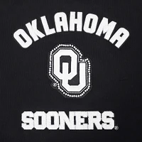 Sweat-shirt court Pro Standard noir Pearl pour femme des Oklahoma Sooners