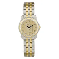 Oklahoma Sooners Women's Two-Tone Wristwatch - Silver/Gold