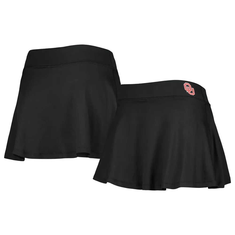 Jupe-short fluide Oklahoma Sooners ZooZatz pour femme - Noir