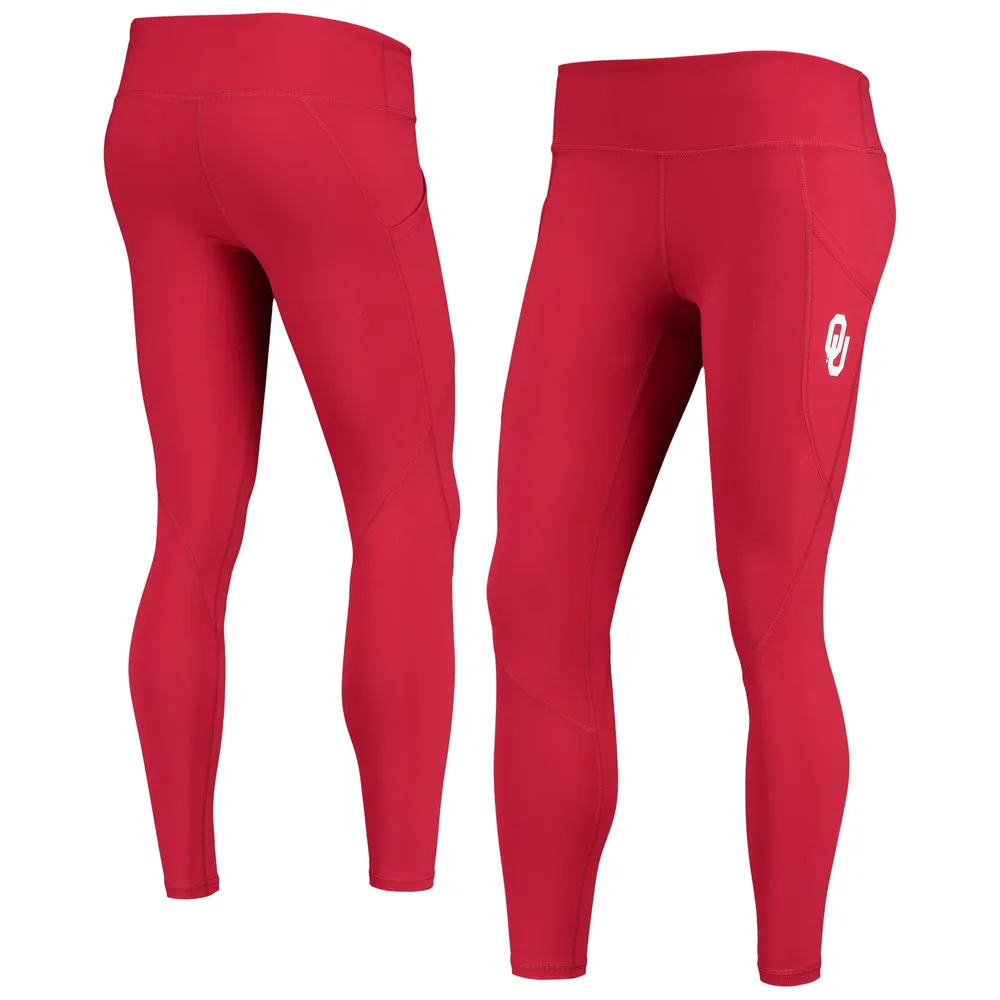 Leggings avec poches ZooZatz Crimson Oklahoma Sooners pour femmes