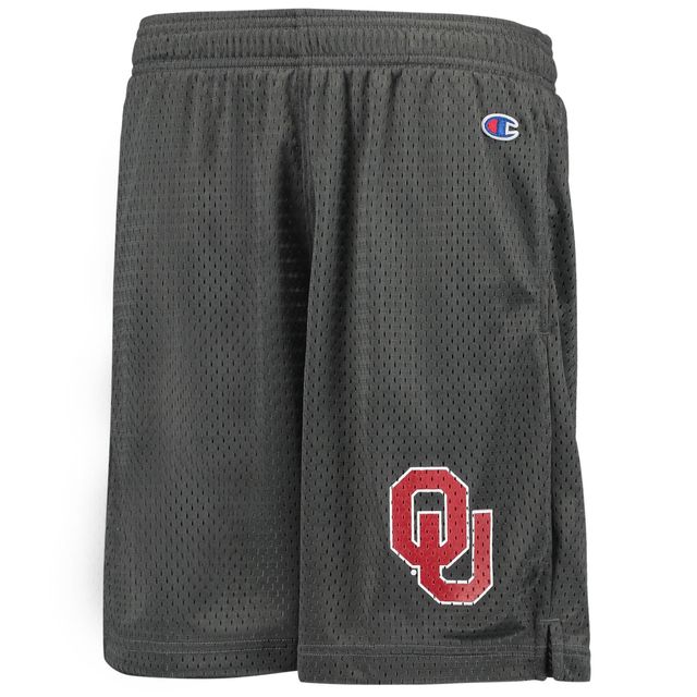 Champion Jeunes Oklahoma Sooners Charcoal Short en maille classique