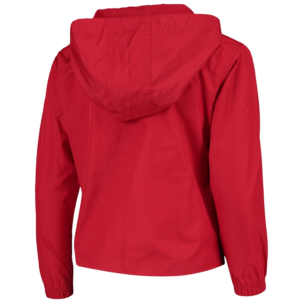 Youth Champion Crimson Oklahoma Sooners Pack & Go Windbreaker Jacket