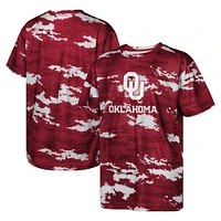 T-shirt de mêlée pour jeunes Crimson Oklahoma Sooners