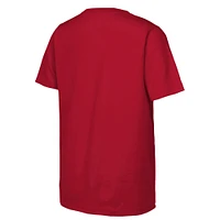 T-shirt de softball cramoisi pour jeunes Oklahoma Sooners