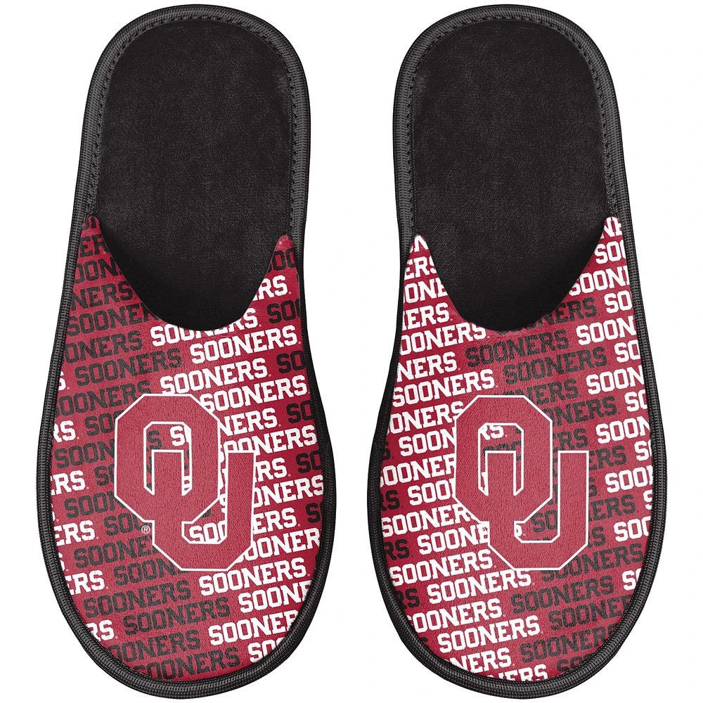 Chaussons pour jeunes FOCO Oklahoma Sooners Team Scuff