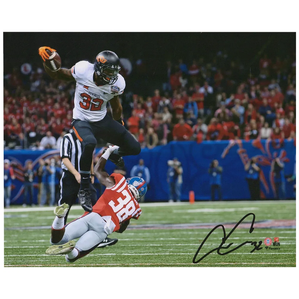 Jeremy Shockey New York Giants Autographed 16 x 20 Hurdle Photograph