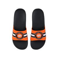 FOCO Oklahoma State Cowboys Stripe Raised Slide Sandals