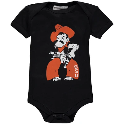 Infant Black Oklahoma State Cowboys Big Logo Bodysuit