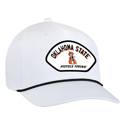 Casquette ajustable Alto Rope Ahead White Oklahoma State Cowboys pour homme