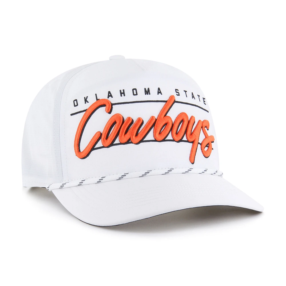 Casquette ajustable Condor Hitch brrr° blanche des Cowboys de l'Oklahoma pour homme, modèle 1947