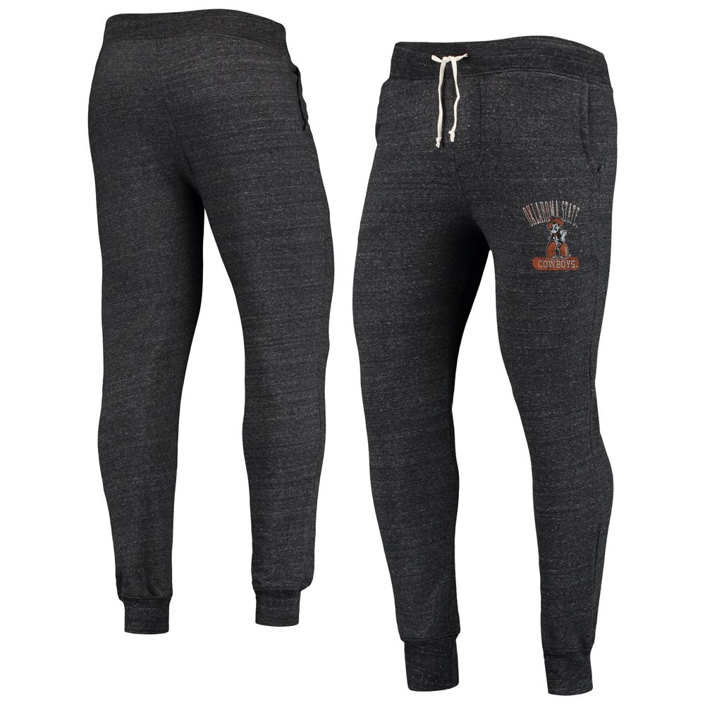 Men's Alternative Apparel Black Oklahoma State Cowboys Dodgeball Tri-Blend Pants