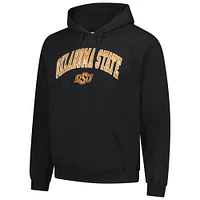 Sweat à capuche en polaire noir pour homme Oklahoma State Cowboys